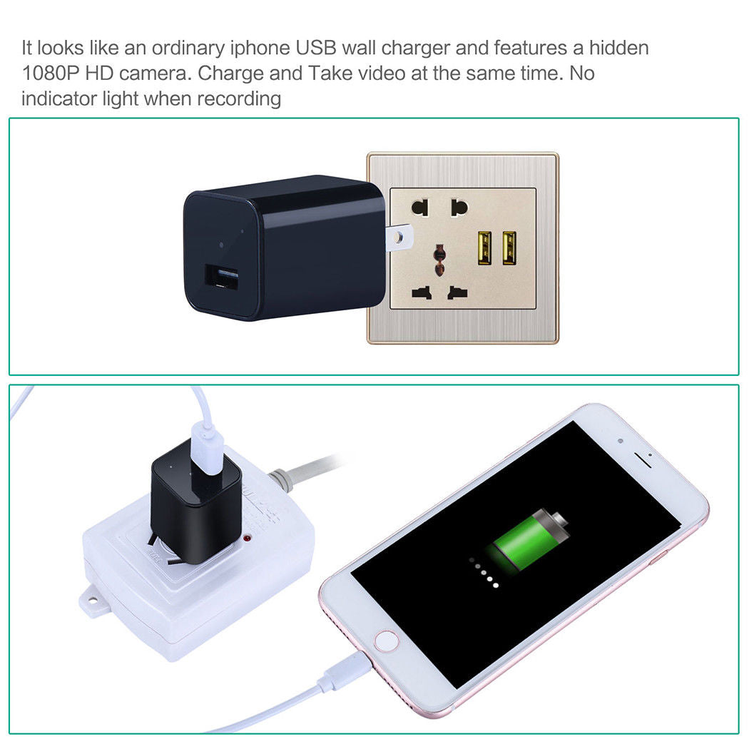 USB Charger Security Camera